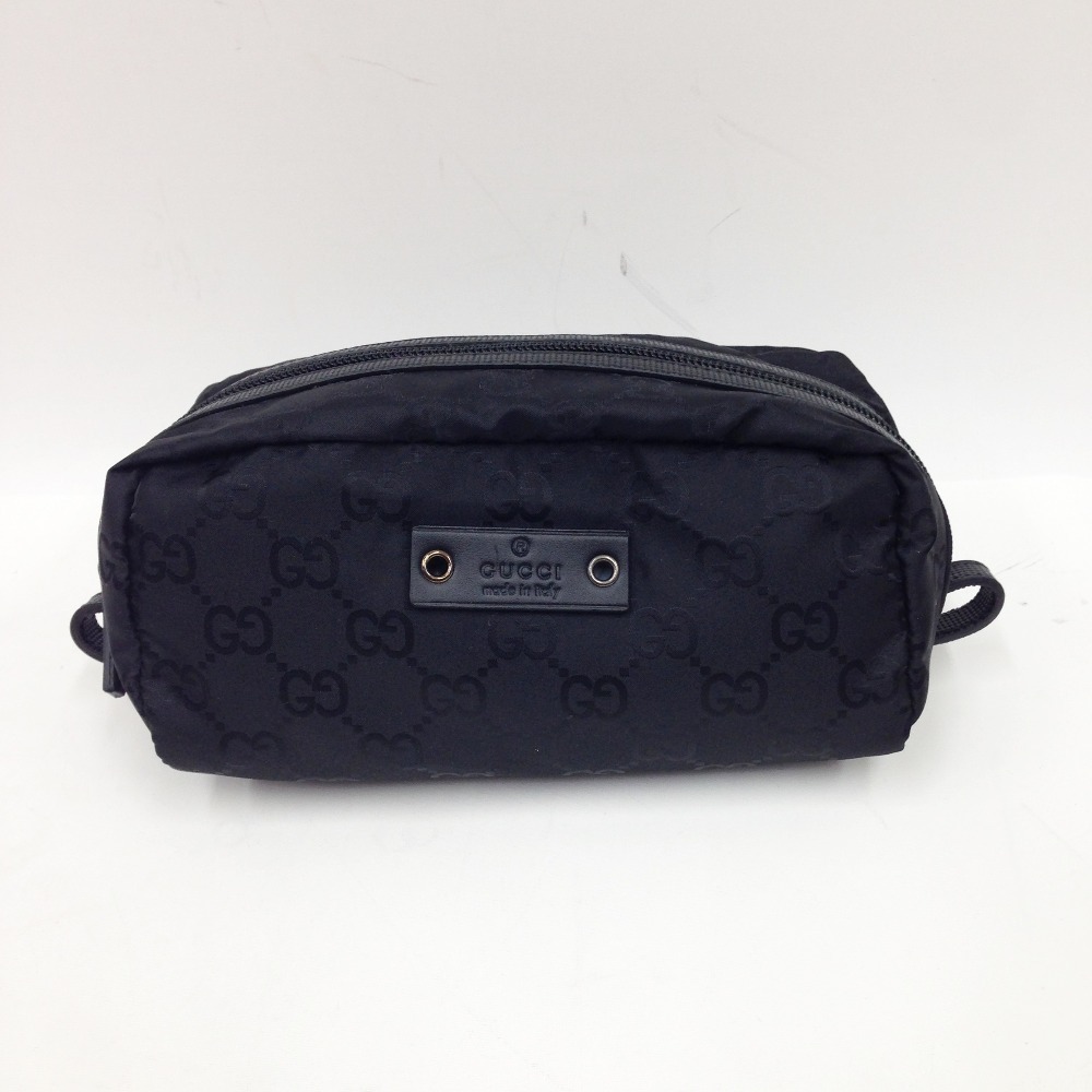 GUCCI Cosmetic Pouch Black